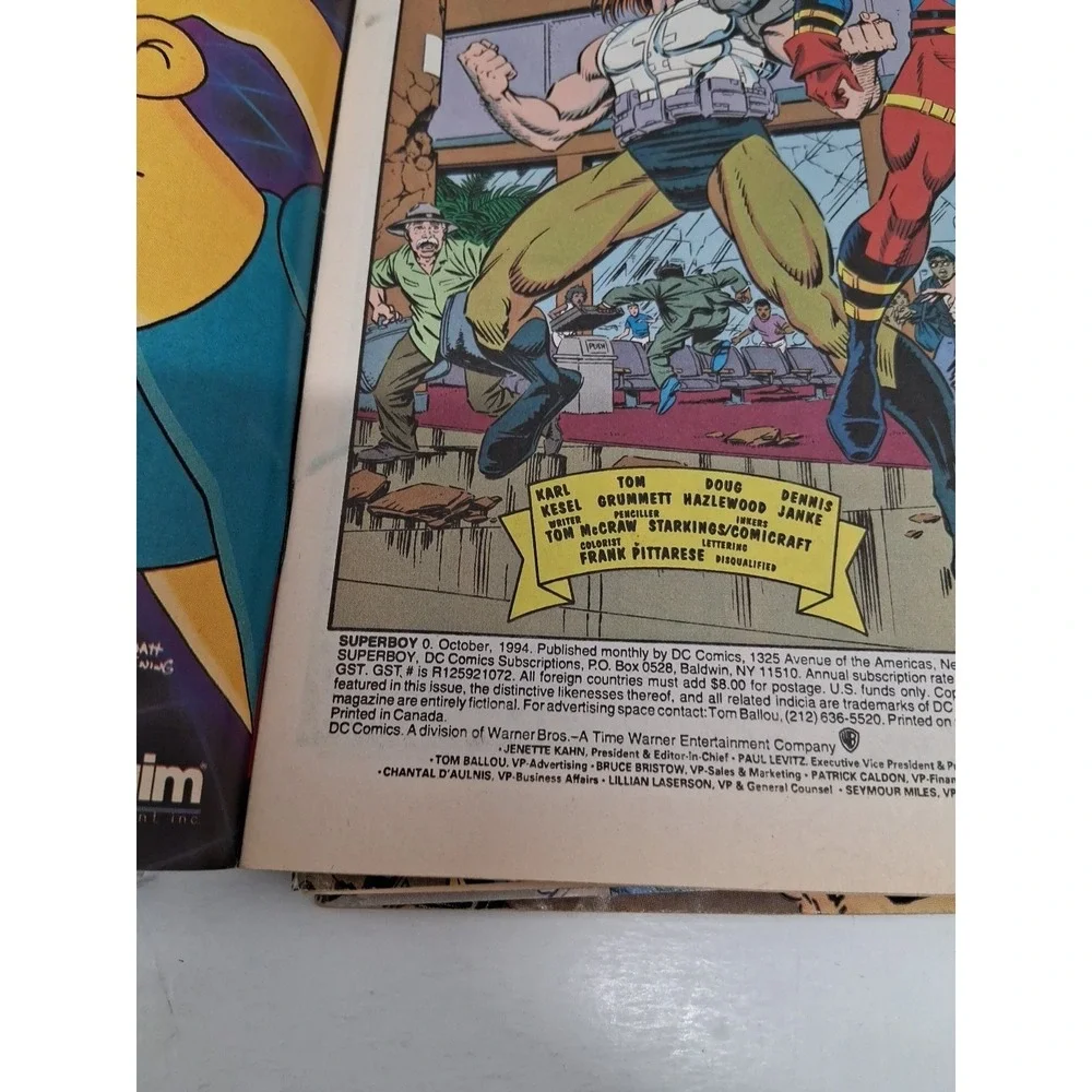 Lot Of 7 Superboy DC Comics